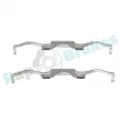 Kit d'accessoires, plaquette de frein à disque RAP BRAKES R-U0088 - Visuel 3