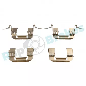 Kit d'accessoires, plaquette de frein à disque RAP BRAKES R-U0089