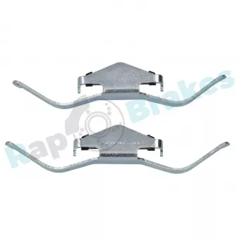 Kit d'accessoires, plaquette de frein à disque RAP BRAKES R-U0094