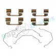 Kit d'accessoires, plaquette de frein à disque RAP BRAKES R-U0095 - Visuel 1