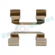 Kit d'accessoires, plaquette de frein à disque RAP BRAKES R-U0095 - Visuel 3