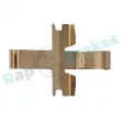 Kit d'accessoires, plaquette de frein à disque RAP BRAKES R-U0096 - Visuel 3