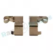 Kit d'accessoires, plaquette de frein à disque RAP BRAKES R-U0098 - Visuel 3