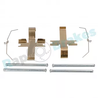 Kit d'accessoires, plaquette de frein à disque RAP BRAKES R-U0099