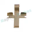 Kit d'accessoires, plaquette de frein à disque RAP BRAKES R-U0099 - Visuel 3