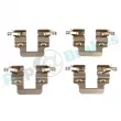 Kit d'accessoires, plaquette de frein à disque RAP BRAKES R-U0101 - Visuel 1