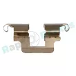 Kit d'accessoires, plaquette de frein à disque RAP BRAKES R-U0101 - Visuel 3