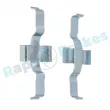 Kit d'accessoires, plaquette de frein à disque RAP BRAKES R-U0102 - Visuel 3