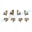 Kit d'accessoires, plaquette de frein à disque RAP BRAKES R-U0103 - Visuel 2