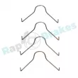 Kit d'accessoires, plaquette de frein à disque RAP BRAKES R-U0103 - Visuel 3