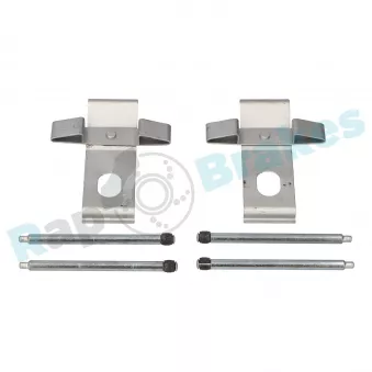Kit d'accessoires, plaquette de frein à disque RAP BRAKES R-U0104