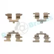 Kit d'accessoires, plaquette de frein à disque RAP BRAKES R-U0106 - Visuel 3