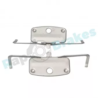 Kit d'accessoires, plaquette de frein à disque RAP BRAKES R-U0109