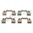 Kit d'accessoires, plaquette de frein à disque RAP BRAKES R-U0110 - Visuel 1