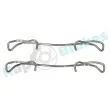 Kit d'accessoires, plaquette de frein à disque RAP BRAKES R-U0111 - Visuel 1