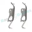 Kit d'accessoires, plaquette de frein à disque RAP BRAKES R-U0112 - Visuel 2
