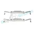 Kit d'accessoires, plaquette de frein à disque RAP BRAKES R-U0112 - Visuel 3