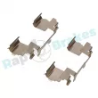 Kit d'accessoires, plaquette de frein à disque RAP BRAKES R-U0115 - Visuel 3