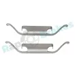 Kit d'accessoires, plaquette de frein à disque RAP BRAKES R-U0118 - Visuel 1