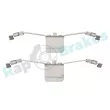 Kit d'accessoires, plaquette de frein à disque RAP BRAKES R-U0119 - Visuel 1
