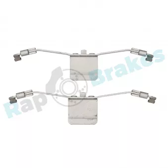 Kit d'accessoires, plaquette de frein à disque RAP BRAKES R-U0119