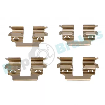 Kit d'accessoires, plaquette de frein à disque RAP BRAKES R-U0120
