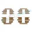 Kit d'accessoires, plaquette de frein à disque RAP BRAKES R-U0120 - Visuel 3