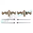 Kit d'accessoires, plaquette de frein à disque RAP BRAKES R-U0121 - Visuel 1