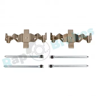 Kit d'accessoires, plaquette de frein à disque RAP BRAKES R-U0121