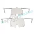 Kit d'accessoires, plaquette de frein à disque RAP BRAKES R-U0122 - Visuel 1
