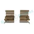 Kit d'accessoires, plaquette de frein à disque RAP BRAKES R-U0126 - Visuel 3