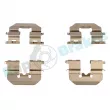 Kit d'accessoires, plaquette de frein à disque RAP BRAKES R-U0127 - Visuel 3