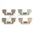 Kit d'accessoires, plaquette de frein à disque RAP BRAKES R-U0129 - Visuel 1