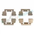 Kit d'accessoires, plaquette de frein à disque RAP BRAKES R-U0129 - Visuel 3