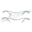 Kit d'accessoires, plaquette de frein à disque RAP BRAKES R-U0134 - Visuel 1