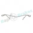 Kit d'accessoires, plaquette de frein à disque RAP BRAKES R-U0134 - Visuel 2