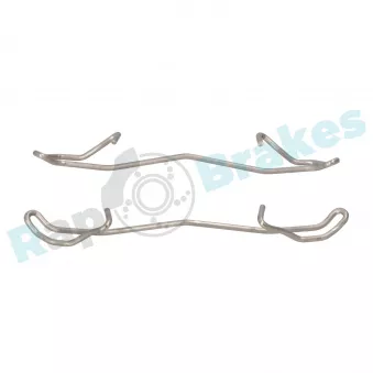 Kit d'accessoires, plaquette de frein à disque RAP BRAKES R-U0136