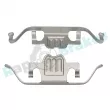 Kit d'accessoires, plaquette de frein à disque RAP BRAKES R-U0138 - Visuel 3