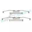 Kit d'accessoires, plaquette de frein à disque RAP BRAKES R-U0140 - Visuel 1
