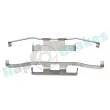 Kit d'accessoires, plaquette de frein à disque RAP BRAKES R-U0140 - Visuel 2