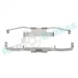 Kit d'accessoires, plaquette de frein à disque RAP BRAKES R-U0140 - Visuel 3