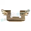 Kit d'accessoires, plaquette de frein à disque RAP BRAKES R-U0141 - Visuel 2