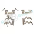 Kit d'accessoires, plaquette de frein à disque RAP BRAKES R-U0144 - Visuel 2