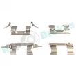 Kit d'accessoires, plaquette de frein à disque RAP BRAKES R-U0144 - Visuel 3