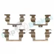 Kit d'accessoires, plaquette de frein à disque RAP BRAKES R-U0145 - Visuel 1