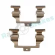 Kit d'accessoires, plaquette de frein à disque RAP BRAKES R-U0145 - Visuel 2