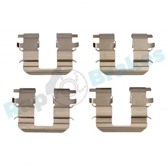 Kit d'accessoires, plaquette de frein à disque RAP BRAKES R-U0146