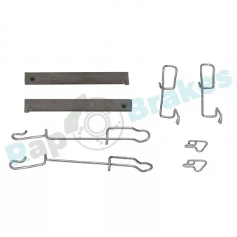 Kit d'accessoires, plaquette de frein à disque RAP BRAKES R-U0149