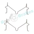 Kit d'accessoires, plaquette de frein à disque RAP BRAKES R-U0150 - Visuel 2