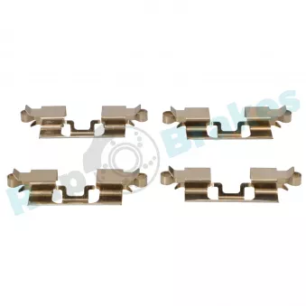 Kit d'accessoires, plaquette de frein à disque RAP BRAKES R-U0151